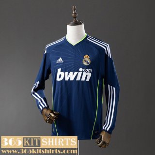 Retro Football Shirts Real Madrid Away Mens Long Sleeve 10 11 FG954 Retro Football Shirts Real Madrid Away Mens Long Sleeve 10 11 FG954