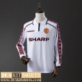 Retro Football Shirts Manchester United Mens Long Sleeve 98 99 FG958 Retro Football Shirts Manchester United Mens Long Sleeve 98 99 FG958