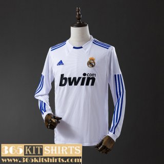 Retro Football Shirts Real Madrid Home Mens Long Sleeve 10 11 FG971 Retro Football Shirts Real Madrid Home Mens Long Sleeve 10 11 FG971