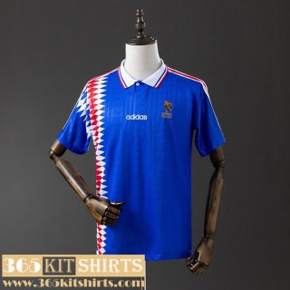 Retro Football Shirts France Home Mens 1994 FG986 Retro Football Shirts France Home Mens 1994 FG986