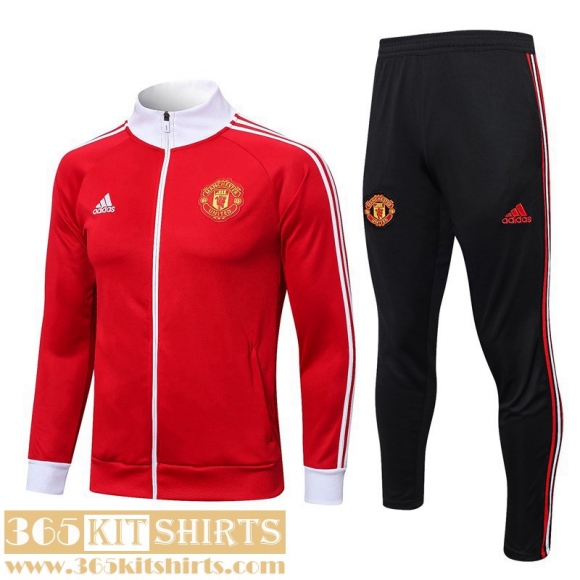 Jacket Manchester United red Mens 2022 2023 JK653