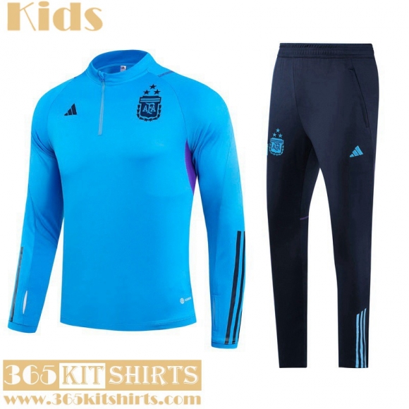 KIT: Training Argentina blue Kids 2022 2023 TK541