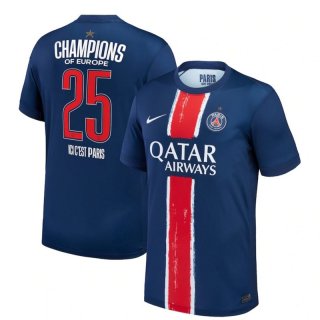 Football Shirts PSG 25 # Champions Home Mens 2024 2025