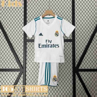 Retro Football Shirts Real Madrid Home Kids 17 18