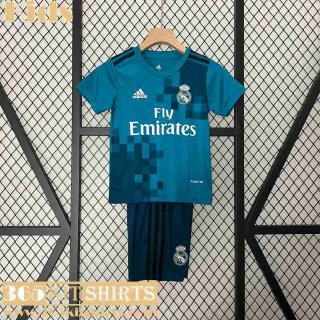 Retro Football Shirts Real Madrid Third Kids 17 18