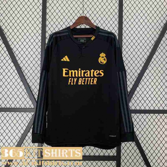 Football Shirts Real Madrid Third Mens Long Sleeve 2023 2024