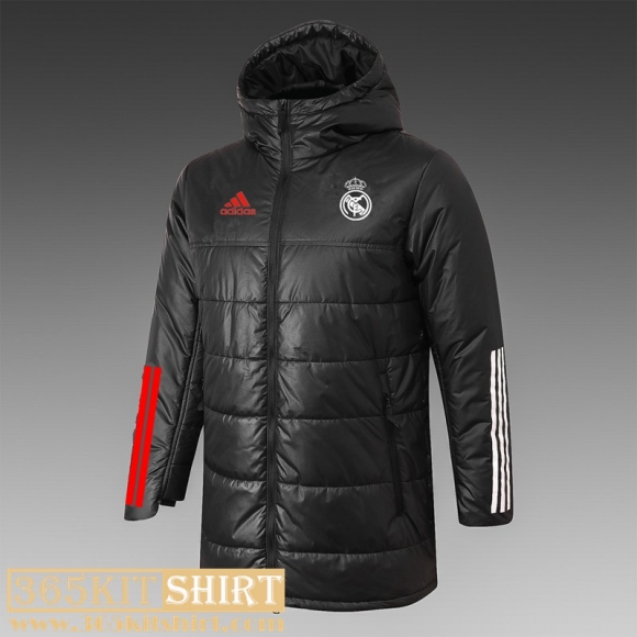 Down jacket Real Madrid le Black Mens 2021 2022 DD18