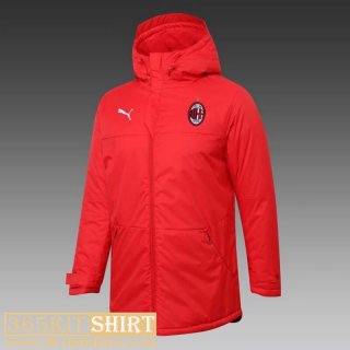 Down jacket AC Milan Red Mens 2021 2022 DD30