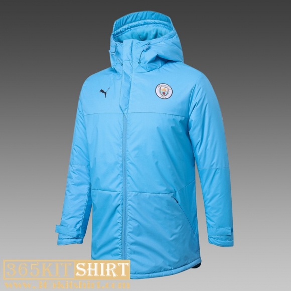 Down jacket Manchester City Blue Mens 2021 2022 DD54