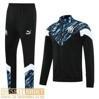 Jacket Marseille Blue Black 2021 2022 JK16