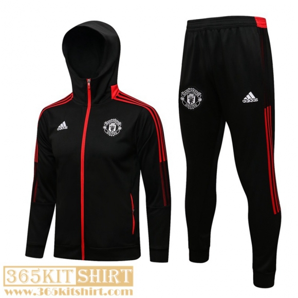 Jacket Manchester United le Black Mens 2021 2022 JK187