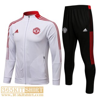 Jacket Manchester United Whitehe Mens 2021 2022 JK206