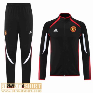 Jacket Manchester United Black Mens 2021 2022 JK248