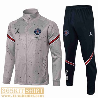 Jacket PSG Mens Grey clair 2021 2022 JK90