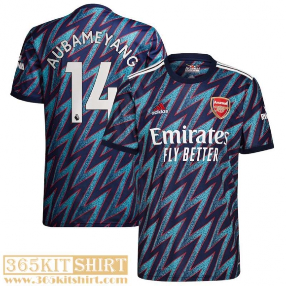 Football Shirt Arsenal Third Mens 2021 2022 # Aubameyang 14