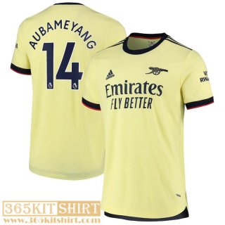 Football Shirt Arsenal Away Mens 2021 2022 # Aubameyang 14