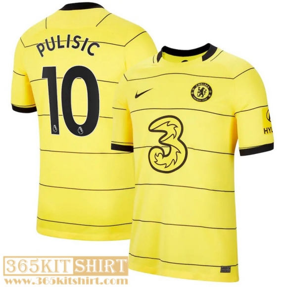 Football Shirt Chelsea Away Mens 2021 2022 # Pulisic 10