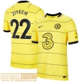 Football Shirt Chelsea Away Mens 2021 2022 # Ziyech 22