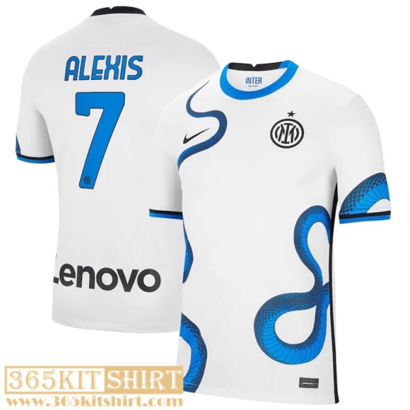 Football Shirt Inter Milan Away Mens 2021 2022 # Alexis 7