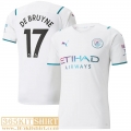 Football Shirt Manchester City Away Mens 2021 2022 # De Bruyne 17