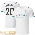 Football Shirt Manchester City Away Mens 2021 2022 # Bernardo 20