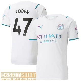 Football Shirt Manchester City Away Mens 2021 2022 # Foden 47