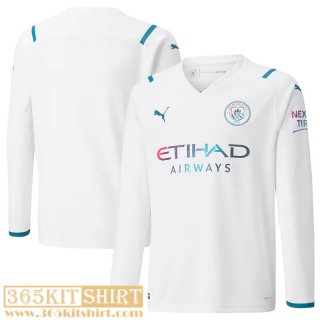 Football Shirt Manchester City Away Long sleeve Mens 2021 2022