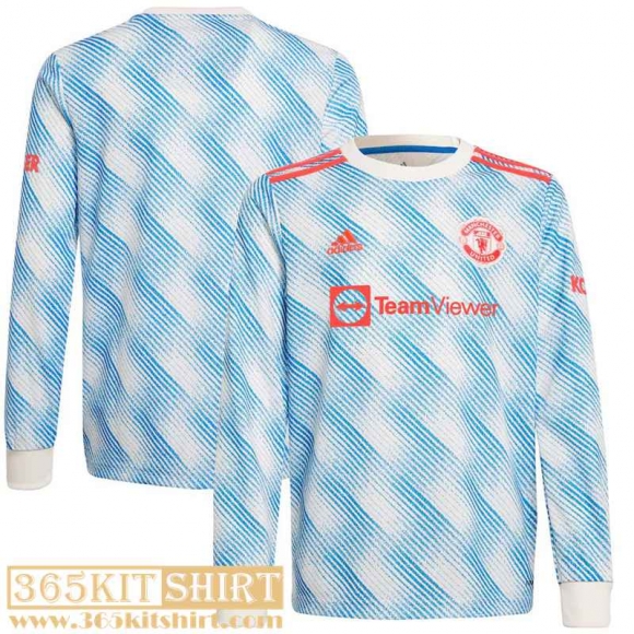Football Shirt Manchester United Away Long sleeve Mens 2021 2022