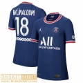 Football Shirt PSG Home Mens 2021 2022 # Wijnaldum 18