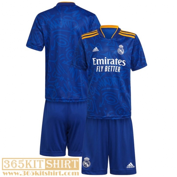 Football Shirt Real Madrid Away Kids 2021 2022