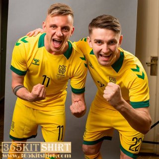 Home Lithuania Football Shirt Mens 2021