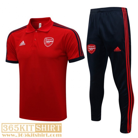 Polo Shirt Arsenal Red Mens 2021 2022 PL164