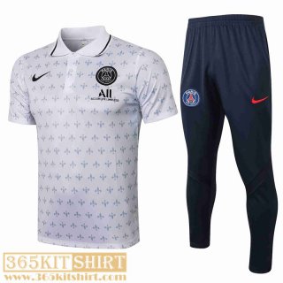 Polo de foot PSG White 2021 2022 PL16