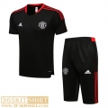 T-Shirt Manchester United le Black Mens 2021 2022 PL185