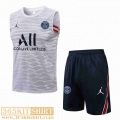 T-shirt PSG White Mens 2021 2022 PL233