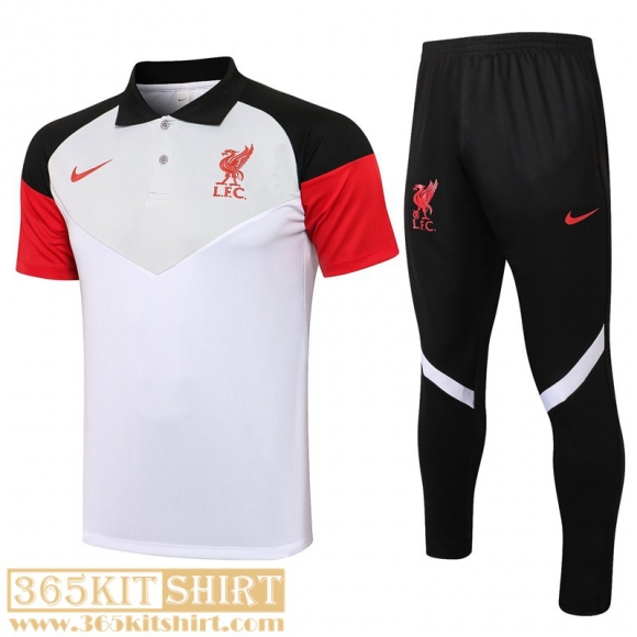 Polo Shirt Liverpool White 2021 2022 PL50