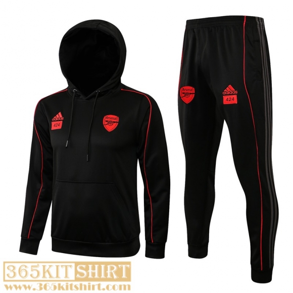 Hoodie Arsenal Black Mens 2021 2022 SW15