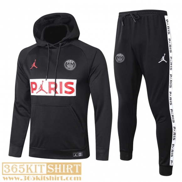 Hoodie PSG Mens Black 2021 2022 SW19