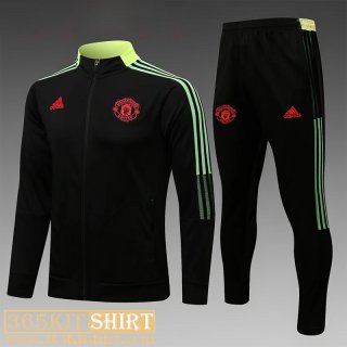 Jacket Manchester United Black Kids 2021 2022 TK169