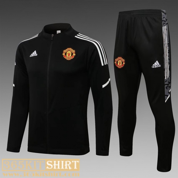 Jacket Manchester United Black Kids 2021 2022 TK173