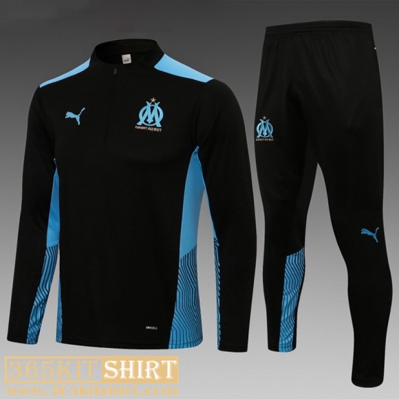 Training Marseille Black Kids 2021 2022 TK174