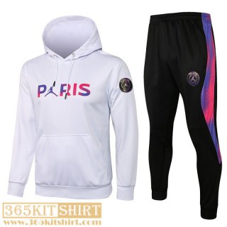 Kits: Hoodie PSG White 2021 2022 TK34