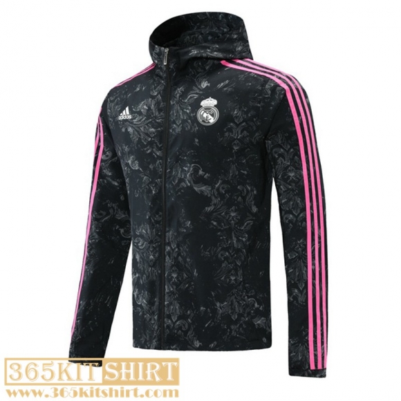 Windbreaker Real Madrid Black 2021 2022 WK04