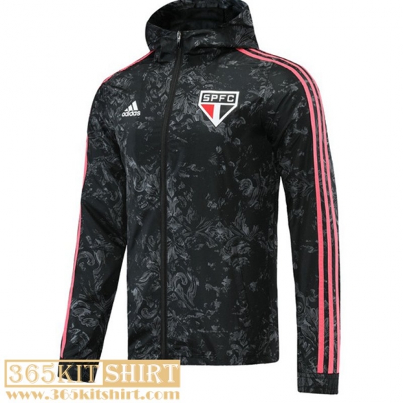 Windbreaker Sao Paulo Black 2021 2022 WK08