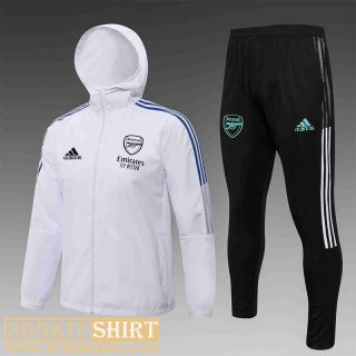 Windbreaker Arsenal White Mens 2021 2022 WK48