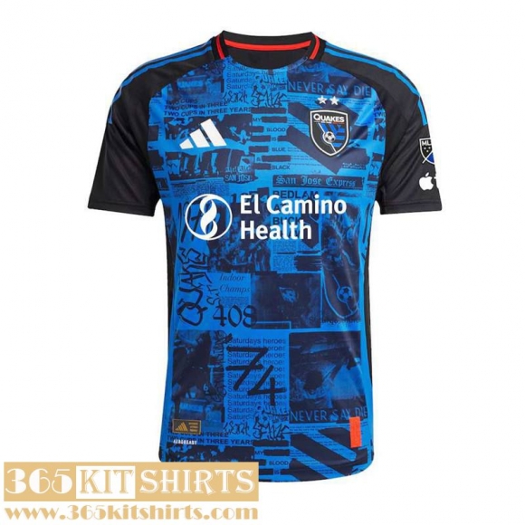 Football Shirts San Jose Earthquakes Home Mens 2025 Football Shirts San Jose Earthquakes Home Mens 2025