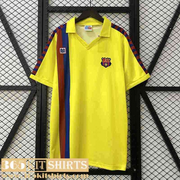 Retro Football Shirts Barcelona Away Mens 82 84 FG635
