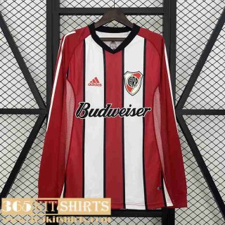 Retro Football Shirts River Plate Away Mens Long Sleeve 03 04 FG676