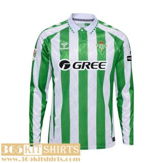 Football Shirts Real Betis Home Mens Long Sleeve 24 25