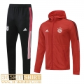 Windbreaker Bayern Munich Red Men's 2021 2022 WK59